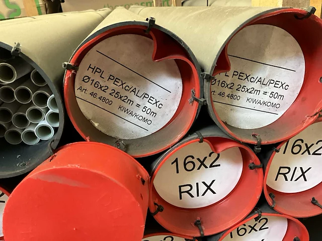 Hpl pe-xc verwarming/sanitair buizen (1200m) - afbeelding 4 van  4