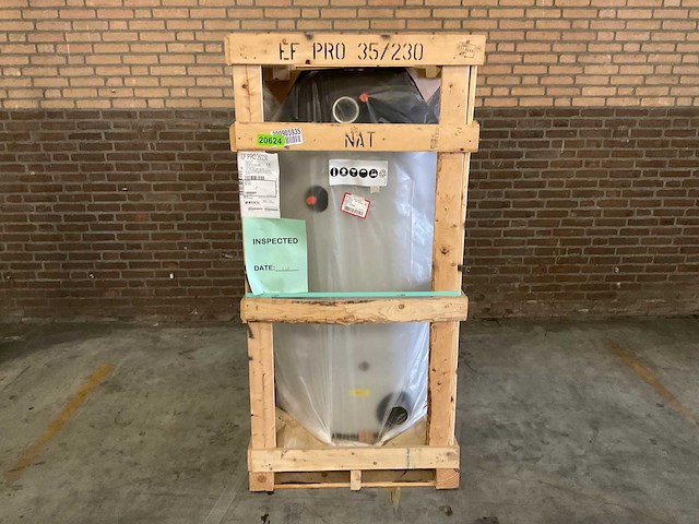 Hr gasboiler - ef pro 35/230 - 227 liter 35,1kw - afbeelding 2 van  3
