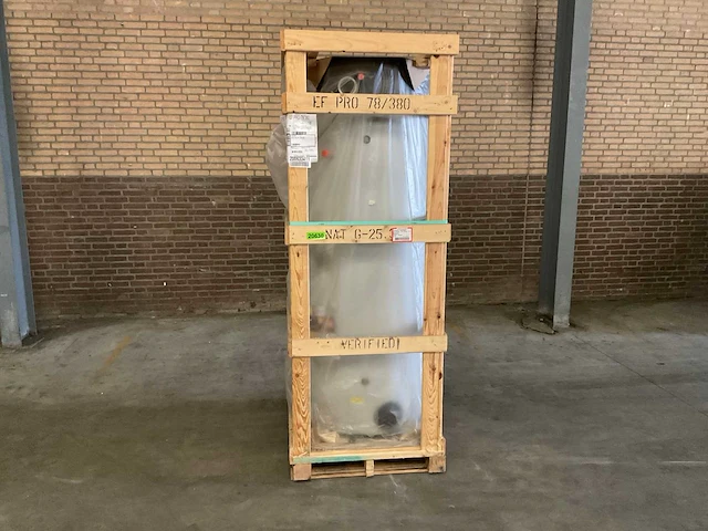Hr gasboiler - ef pro 78/380 - 379 liter 80,9 kw - afbeelding 2 van  3
