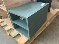 Hr matrix line badkamerkast green matt - afbeelding 3 van  4