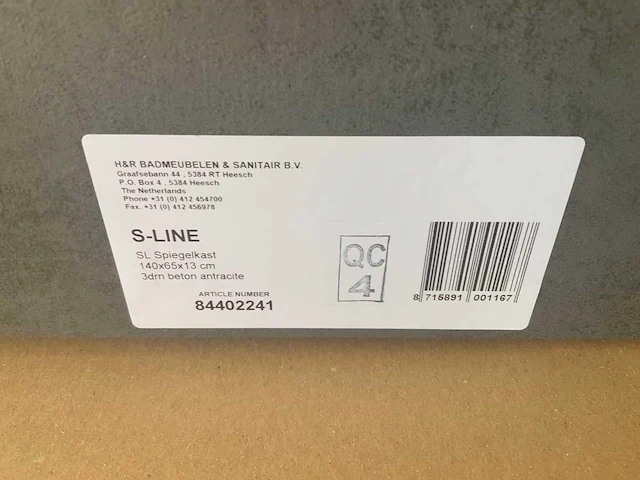 Hr s-line spiegelkast 140cm 3-deurs - afbeelding 7 van  7