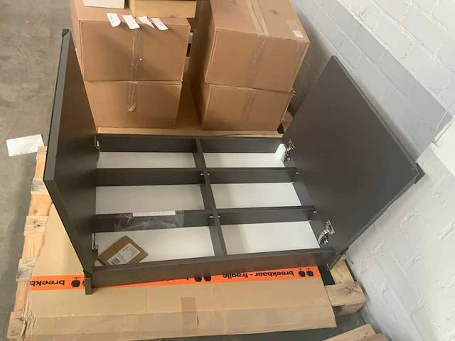 Hr s-line spiegelkast 90x65cm - afbeelding 3 van  6
