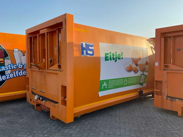 Hs fahrzeugbau - 2014 - hwb500hd - afvalcontainer - afbeelding 1 van  15