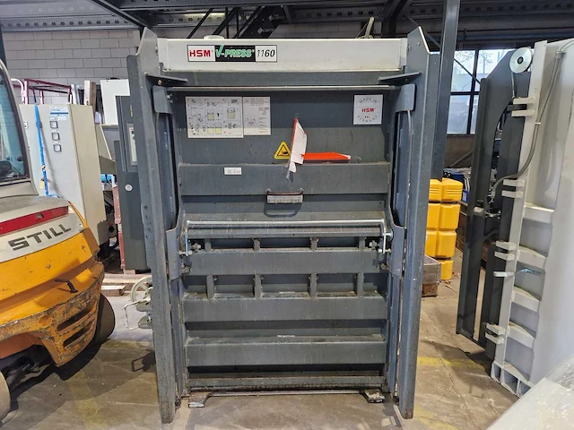 Hsm - 2008 - v-press 1160 plus - afvalpers - afbeelding 1 van  9