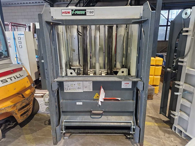 Hsm - 2008 - v-press 1160 plus - afvalpers - afbeelding 2 van  9
