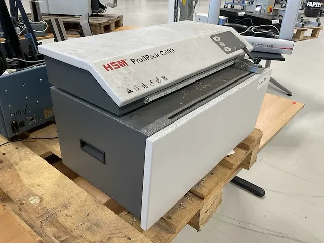 Hsm profipack c400 kartonperforator - afbeelding 3 van  5