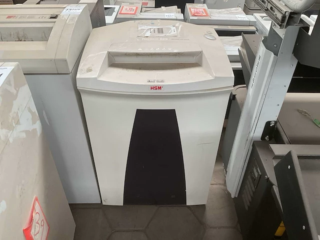 Hsm securio b34 papier shredder - afbeelding 1 van  3