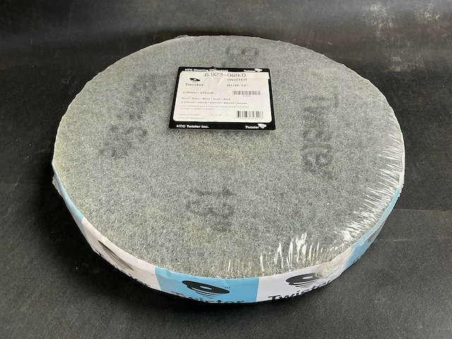 Htc cleaning technology twister pad blue 13 inch (5x) - afbeelding 1 van  3