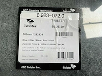 Htc cleaning technology twister pad blue 20 inch (2x) - afbeelding 3 van  3