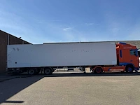 H.t.f. - 2002 - hzp32 - oplegger met gesloten opbouw v.v gestuurde achteras, ama laadklep 14 meter og-13-zv - afbeelding 12 van  19