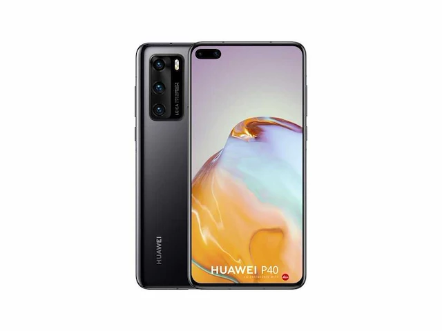 Huawei p40 - 5g - 128gb - zwart - afbeelding 1 van  2