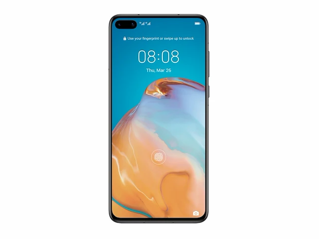 Huawei p40 51095ehn smartphone 128 gb dual sim 5g zwart - afbeelding 1 van  4