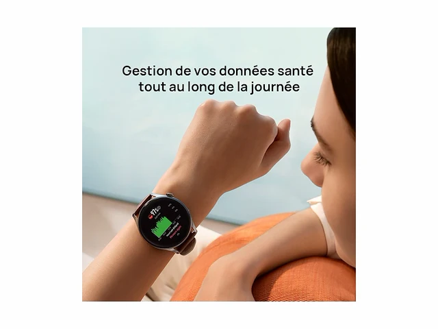 Huawei watch 3 4g amoled touchscreen doorlopende gezondheidstracking esimgesprekken gps bruin leren bandje - afbeelding 4 van  6