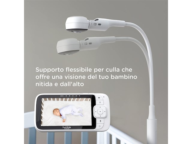 Hubble connected nursery pal sky view babymonitor met camera - afbeelding 4 van  6