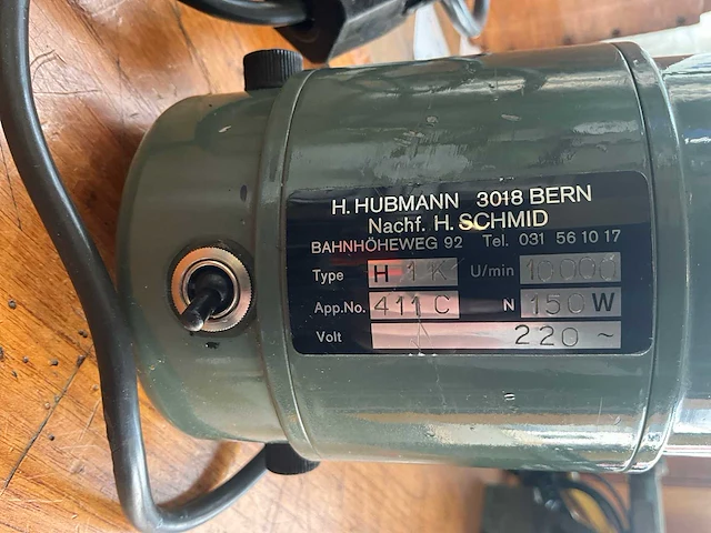 Hubmann h1k slijpmachine - afbeelding 4 van  6