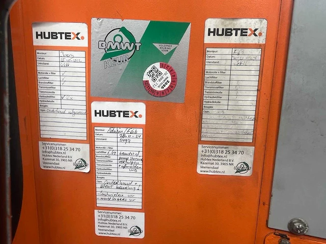 Hubtex - 2016 - dq45d - 4weg zijlader - afbeelding 12 van  12