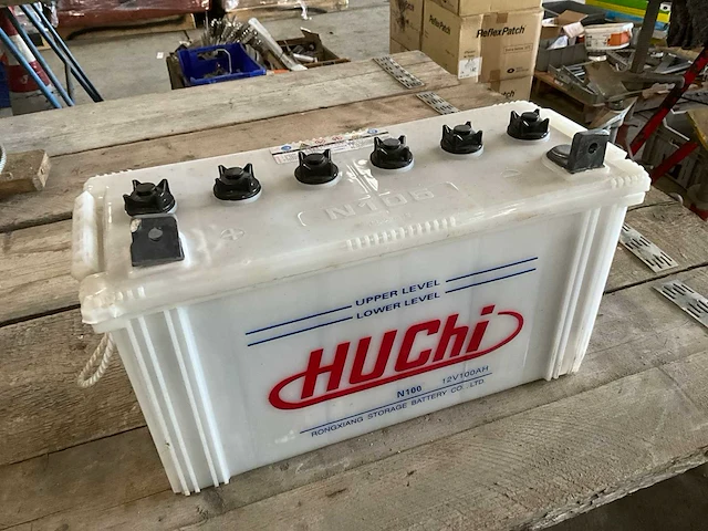 Huchi n100 100 ah accu 12volt - afbeelding 1 van  5