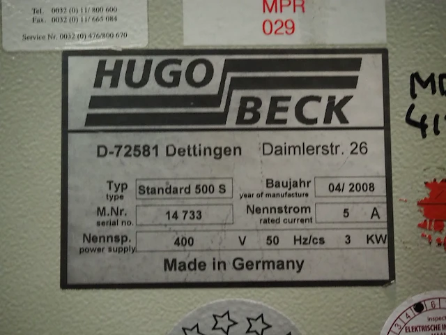 Hugo beck - afbeelding 9 van  24