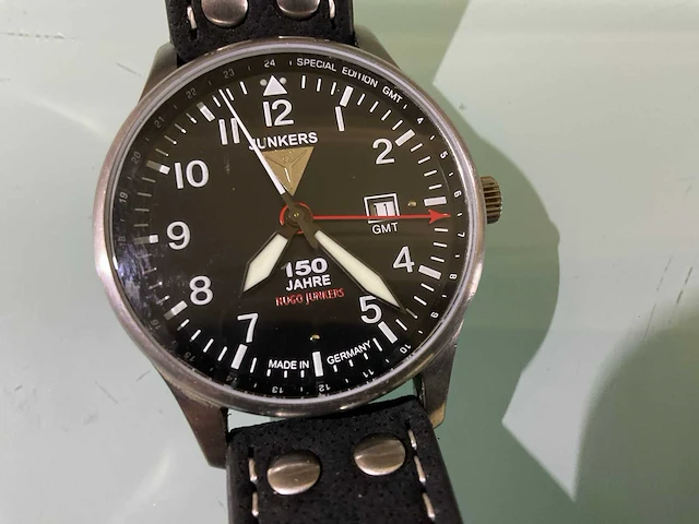 Hugo junkers 150 jahre polshorloge - afbeelding 2 van  7