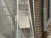 Huishoudtrap/geribbelde staande sportladder 3 treden zarges, nova s 42453 - afbeelding 3 van  4