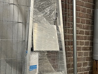 Huishoudtrap/geribbelde staande sportladder 3 treden zarges, nova s 42453 - afbeelding 3 van  4