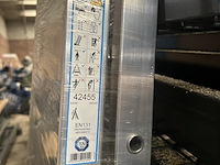 Huishoudtrap/geribbelde staande sportladder 5 treden zarges, nova s 42455 - afbeelding 4 van  4