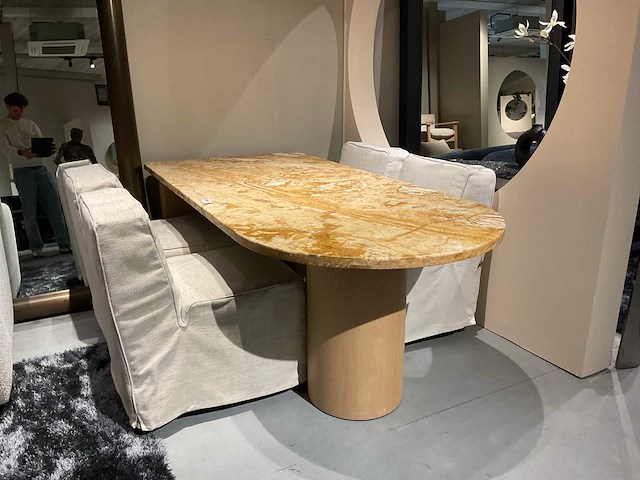 Huiu verrijdbare eetkamerstoel (4x) - afbeelding 1 van  10