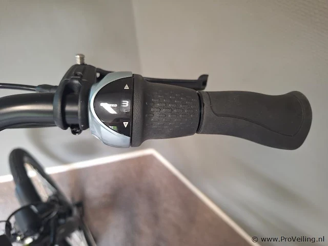 Huka driewielerfiets |model city | lage instap | kleur gunmetal grey | maat m - afbeelding 7 van  19