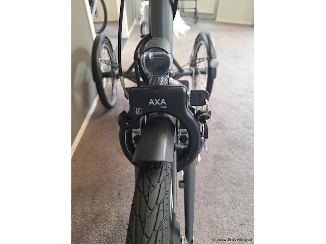 Huka driewielerfiets |model city | lage instap | kleur gunmetal grey | maat m - afbeelding 9 van  19