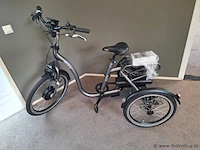 Huka driewielerfiets |model city | lage instap | kleur gunmetal grey | maat m - afbeelding 12 van  19