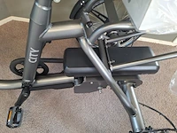 Huka driewielerfiets |model city | lage instap | kleur gunmetal grey | maat m - afbeelding 16 van  19