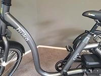 Huka driewielerfiets |model city | lage instap | kleur gunmetal grey | maat m - afbeelding 19 van  19