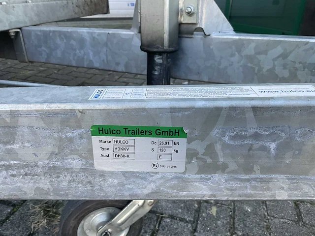 Hulco aanhangwagen - afbeelding 10 van  10