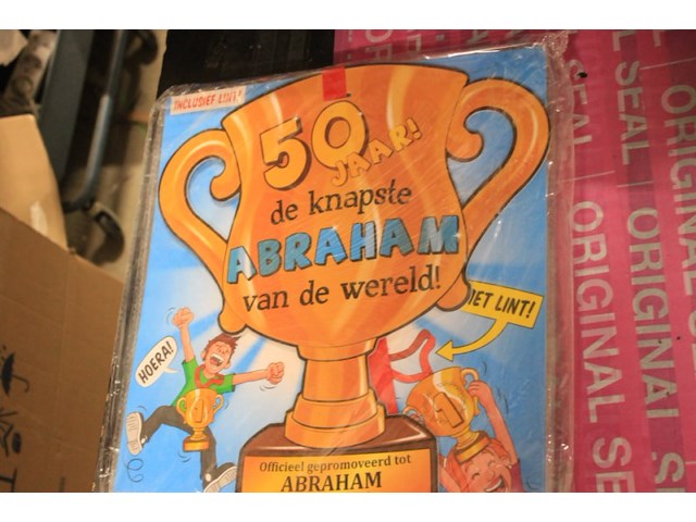 Huldeschild met koord 50 jaar 12 stuks ds 65 - afbeelding 3 van  3