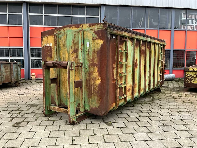 Hullenkremer gesloten opslag haakarm afzetcontainer / gesloten opslag haakarm optrekcontainer - afbeelding 1 van  6