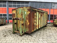 Hullenkremer gesloten opslag haakarm afzetcontainer / gesloten opslag haakarm optrekcontainer