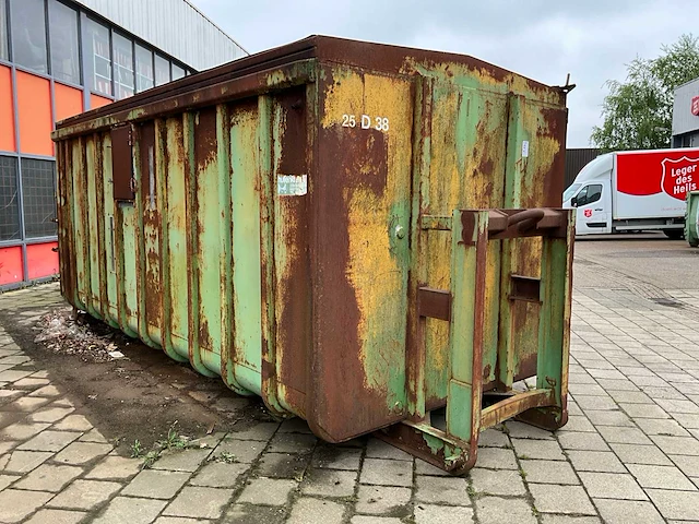 Hullenkremer gesloten opslag haakarm afzetcontainer / gesloten opslag haakarm optrekcontainer - afbeelding 2 van  6