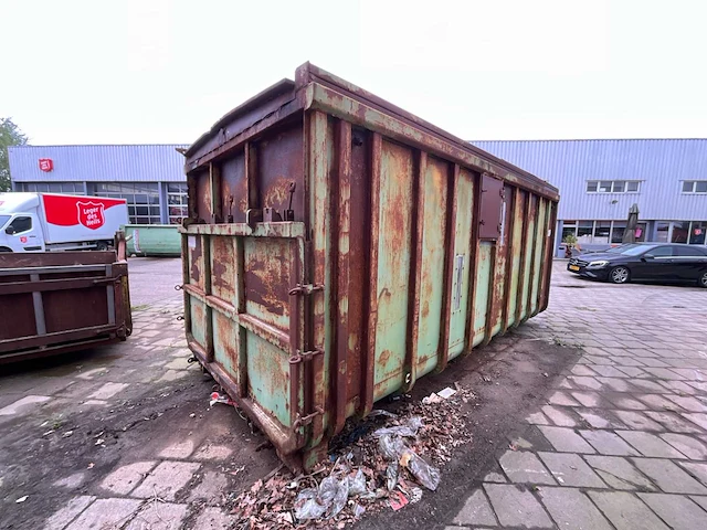 Hullenkremer gesloten opslag haakarm afzetcontainer / gesloten opslag haakarm optrekcontainer - afbeelding 4 van  6