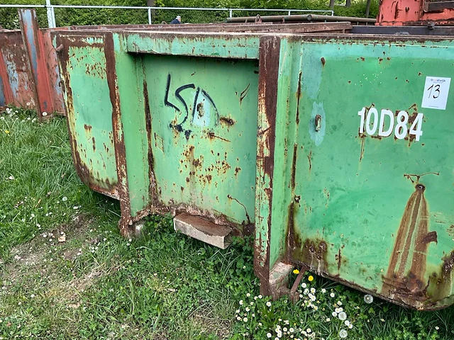 Hullenkremer open afzetcontainer / open optrekcontainer - afbeelding 7 van  8
