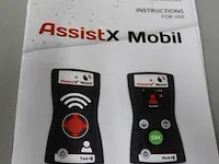 Hulp-oproepsysteem assistx mobil. bestaande uit zender en ontvanger met bijbehorende opladers - afbeelding 2 van  2