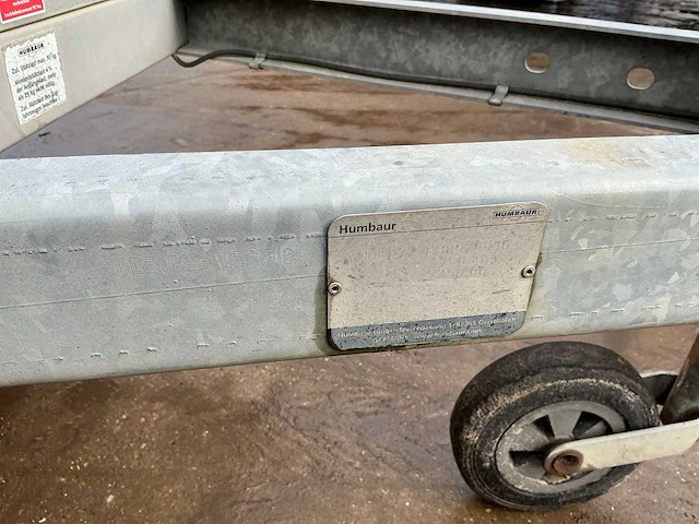 Humbaur aanhangwagen - afbeelding 10 van  10