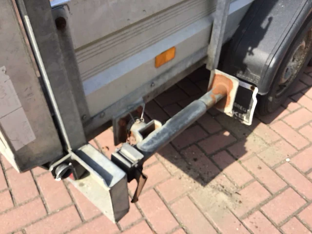 Humbaur dieplader 2000 machine transporter aanhangwagen - afbeelding 14 van  16