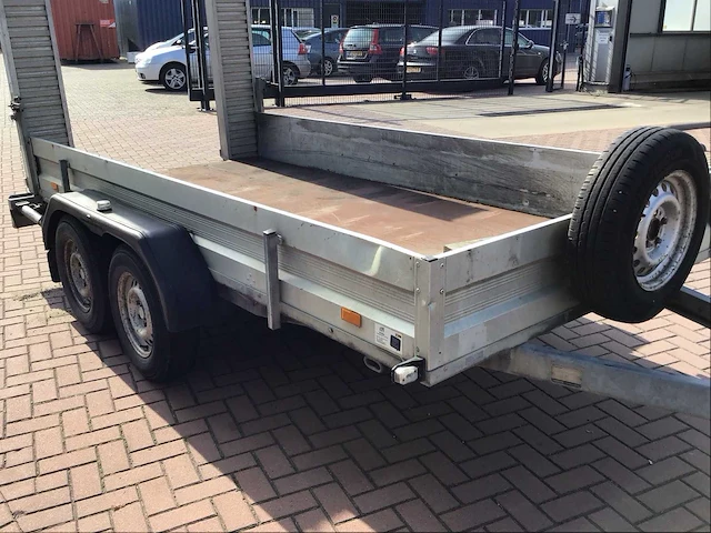 Humbaur dieplader 2000 machine transporter aanhangwagen - afbeelding 5 van  16