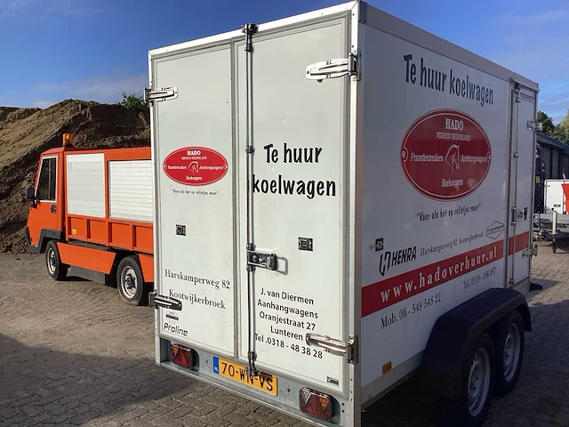 Humbaur hk 253014 18/20s koel aanhangwagen - afbeelding 7 van  19