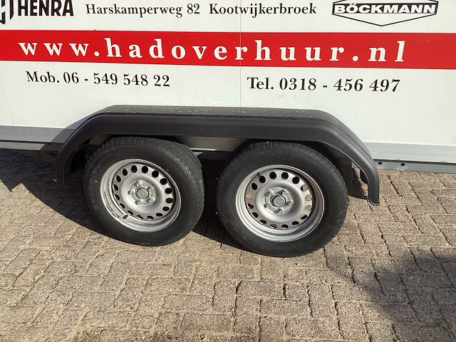 Humbaur hk 253014 18/20s koel aanhangwagen - afbeelding 15 van  19