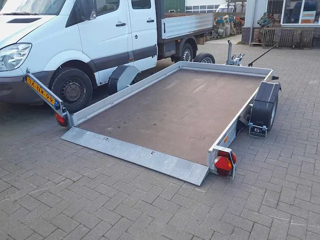 Humbaur motortrailer hefaanhangwagen - afbeelding 1 van  10