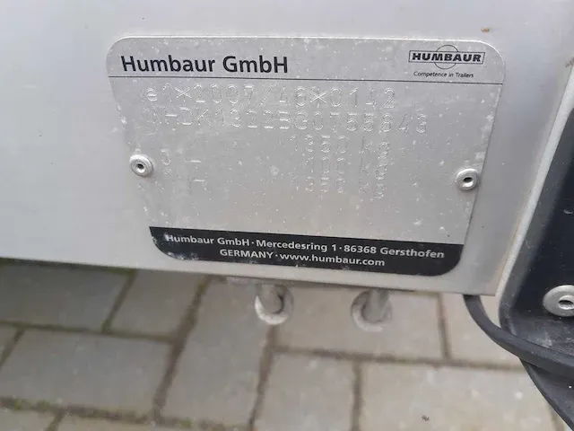 Humbaur motortrailer hefaanhangwagen - afbeelding 10 van  10