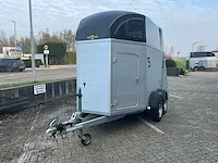 Humbaur twee paard xantos paardentrailer - afbeelding 1 van  8