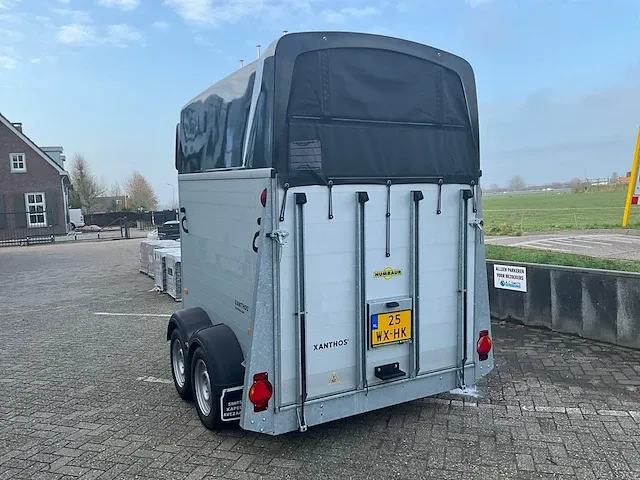 Humbaur twee paard xantos paardentrailer - afbeelding 3 van  8