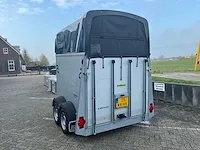 Humbaur twee paard xantos paardentrailer - afbeelding 3 van  8